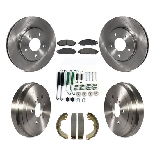 Disc Rotors and Semi-Metallic Brake Pads Kit-K8S-105140