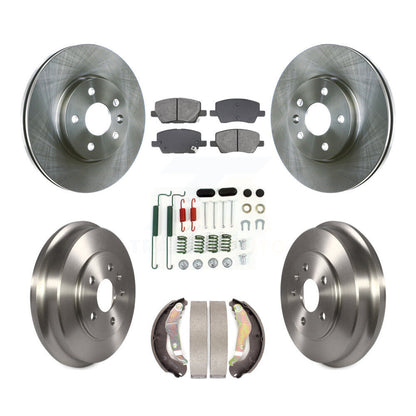 Disc Rotors and Semi-Metallic Brake Pads Kit-K8S-105141