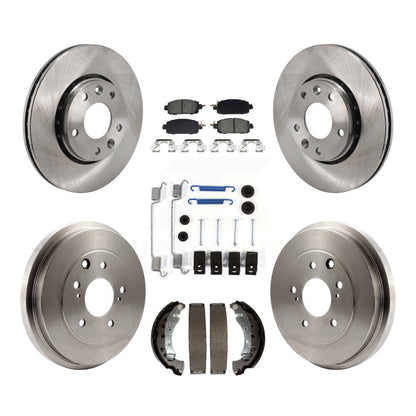 Disc Rotors and Semi-Metallic Brake Pads Kit-K8S-105142