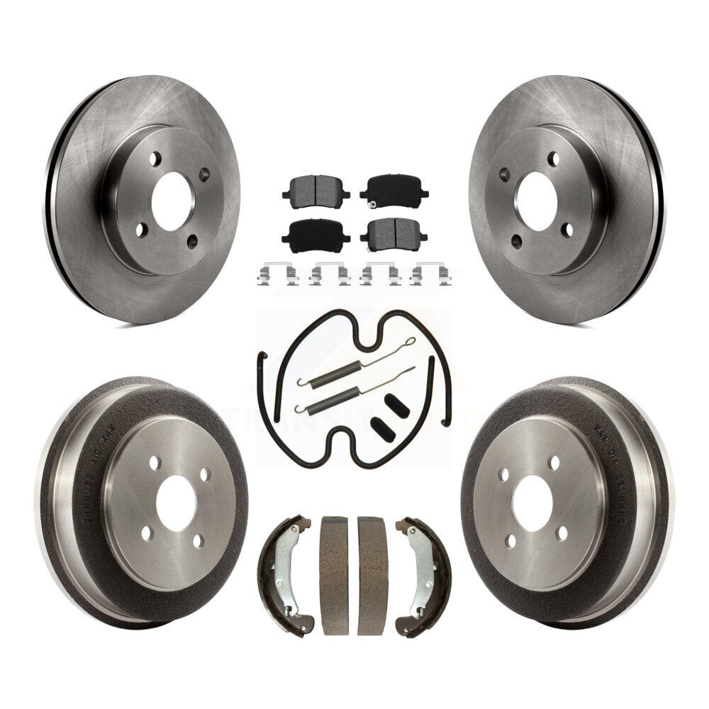 Disc Rotors and Semi-Metallic Brake Pads Kit-K8S-105143 Kit.bestparts.ca