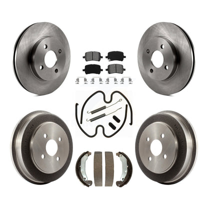 Disc Rotors and Semi-Metallic Brake Pads Kit-K8S-105143