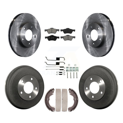 Disc Rotors and Semi-Metallic Brake Pads Kit-K8S-105145