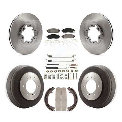 Disc Rotors and Semi-Metallic Brake Pads Kit-K8S-105146
