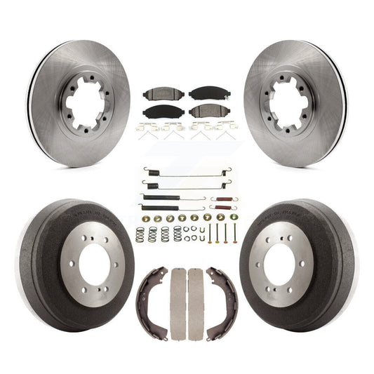 Disc Rotors and Semi-Metallic Brake Pads Kit-K8S-105146