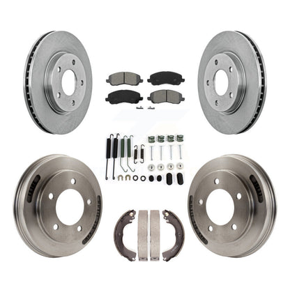 Disc Rotors and Semi-Metallic Brake Pads Kit-K8S-105147