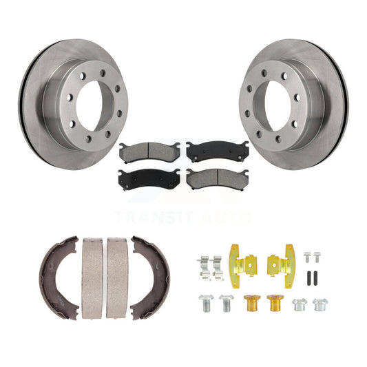 Disc Rotors and Semi-Metallic Brake Pads Kit-K8S-105148