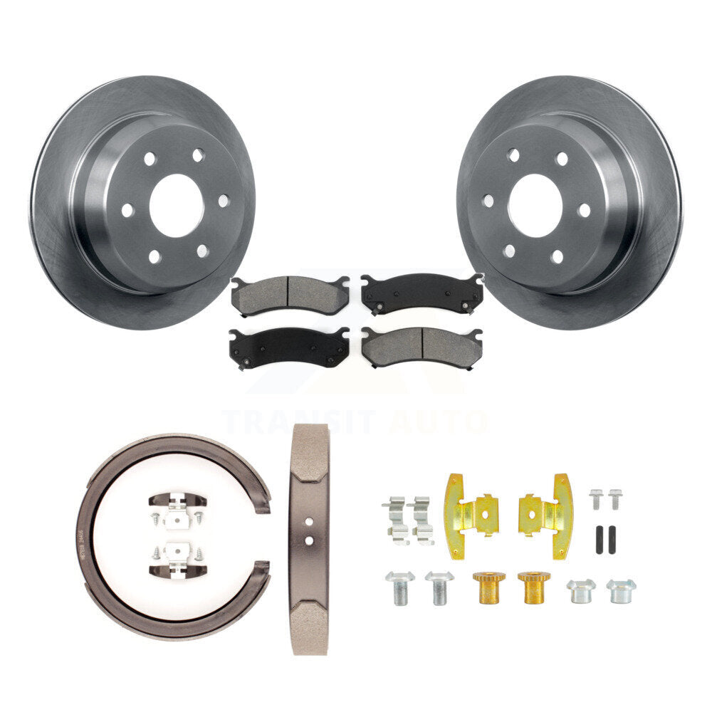 Disc Rotors and Semi-Metallic Brake Pads Kit-K8S-105151