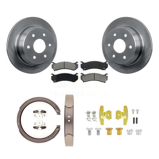 Disc Rotors and Semi-Metallic Brake Pads Kit-K8S-105151