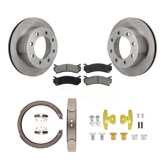 Disc Rotors and Semi-Metallic Brake Pads Kit-K8S-105152