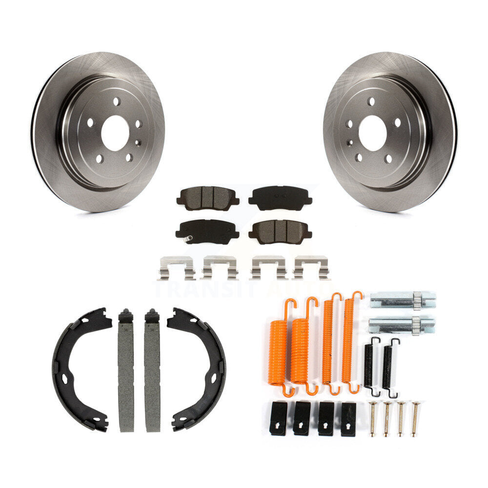 Disc Rotors and Semi-Metallic Brake Pads Kit-K8S-105154 Kit.bestparts.ca