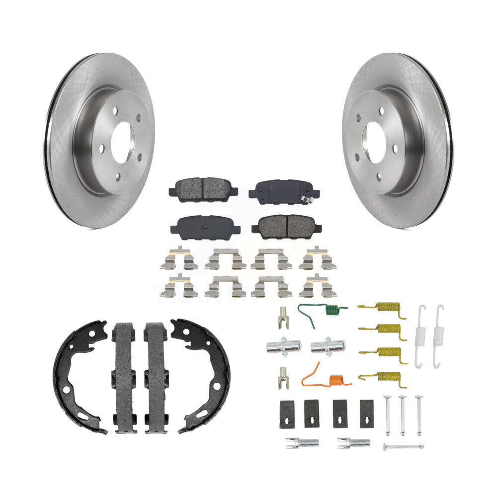 Disc Rotors and Semi-Metallic Brake Pads Kit-K8S-105155