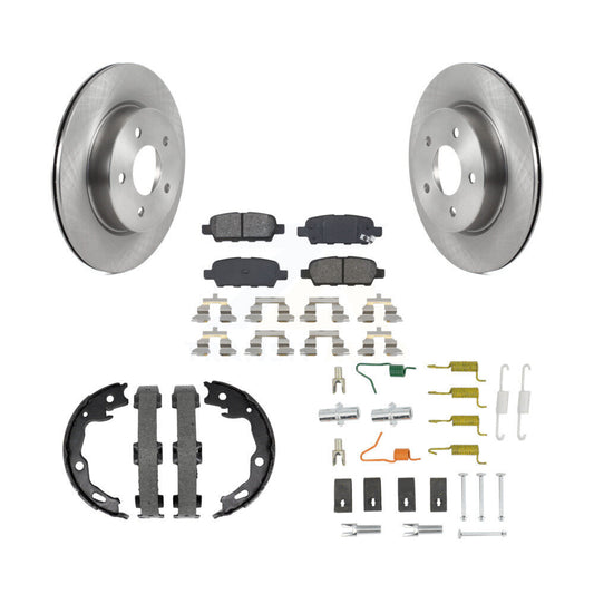 Disc Rotors and Semi-Metallic Brake Pads Kit-K8S-105155