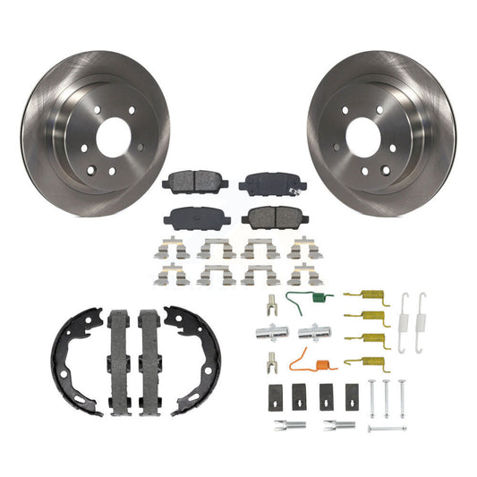 Disc Rotors and Semi-Metallic Brake Pads Kit-K8S-105156