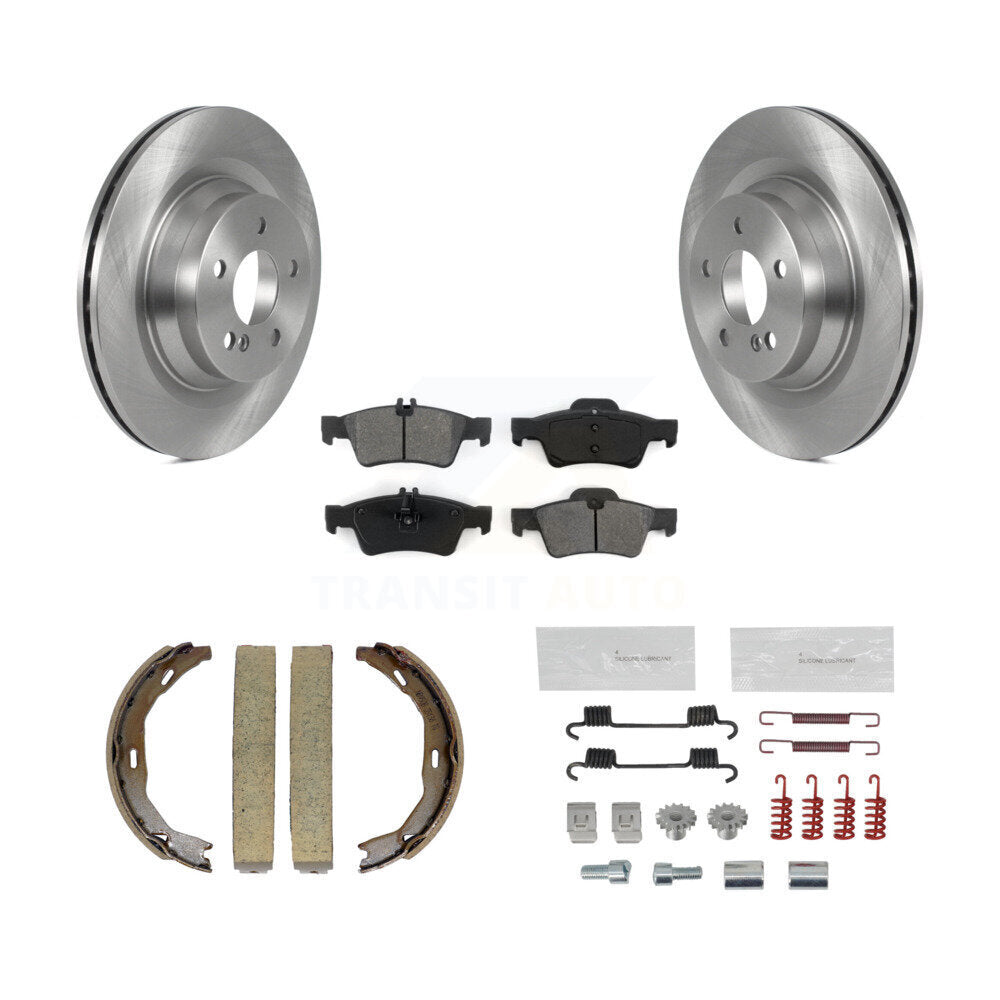 Disc Rotors and Semi-Metallic Brake Pads Kit-K8S-105158