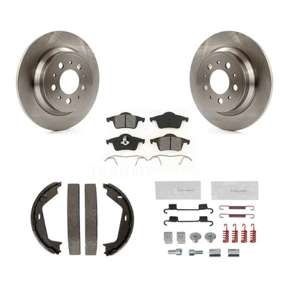 Disc Rotors and Semi-Metallic Brake Pads Kit-K8S-105160