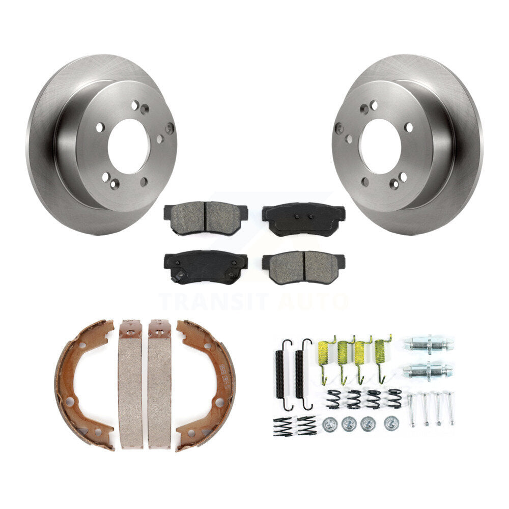 Disc Rotors and Semi-Metallic Brake Pads Kit-K8S-105164