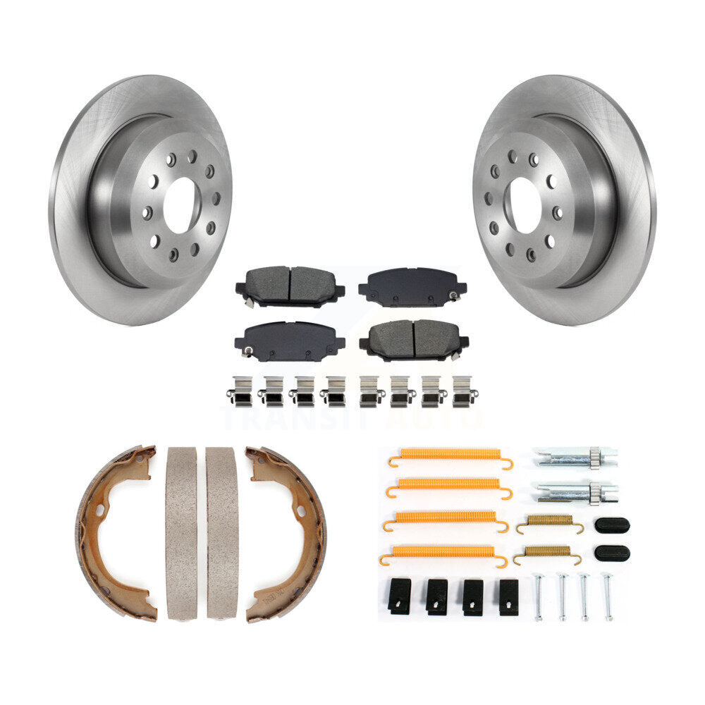 Disc Rotors and Semi-Metallic Brake Pads Kit-K8S-105165