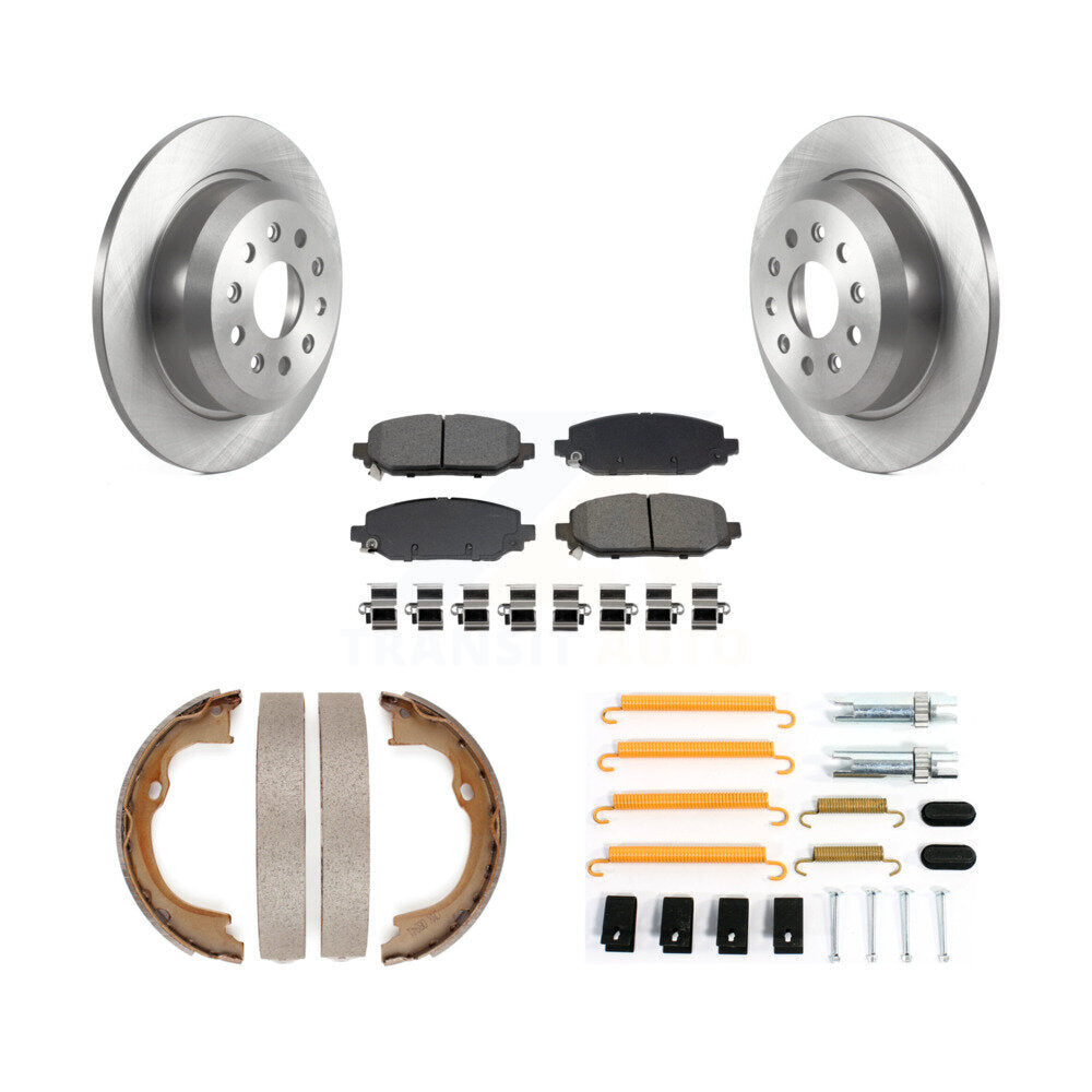 Disc Rotors and Semi-Metallic Brake Pads Kit-K8S-105166