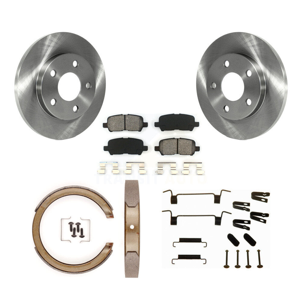 Disc Rotors and Semi-Metallic Brake Pads Kit-K8S-105169 Kit.bestparts.ca