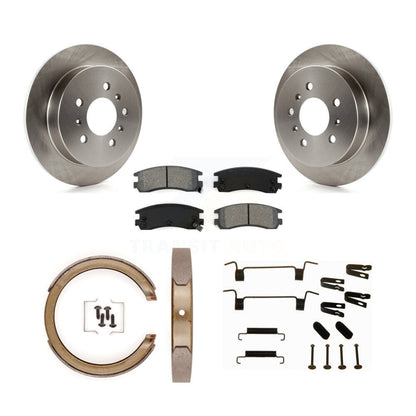Disc Rotors and Semi-Metallic Brake Pads Kit-K8S-105170