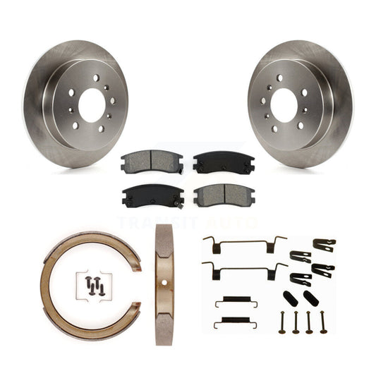 Disc Rotors and Semi-Metallic Brake Pads Kit-K8S-105170