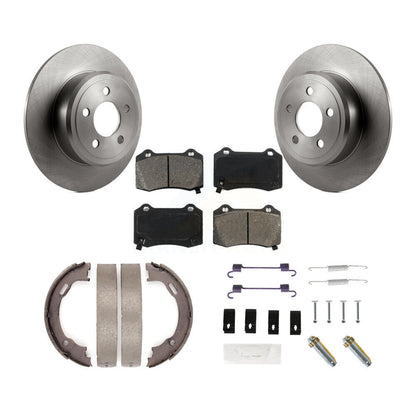 Disc Rotors and Semi-Metallic Brake Pads Kit-K8S-105177