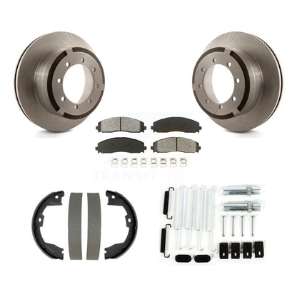 Disc Rotors and Semi-Metallic Brake Pads Kit-K8S-105180