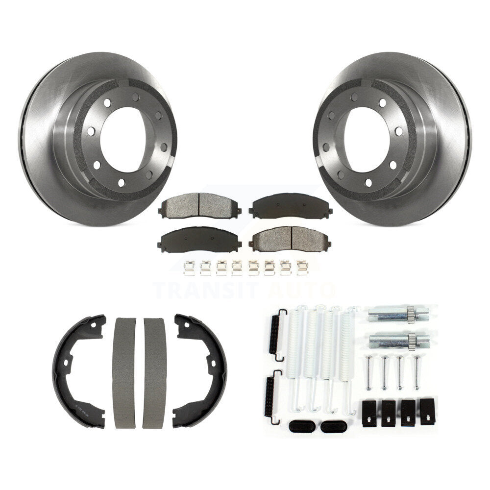 Disc Rotors and Semi-Metallic Brake Pads Kit-K8S-105181 Kit.bestparts.ca
