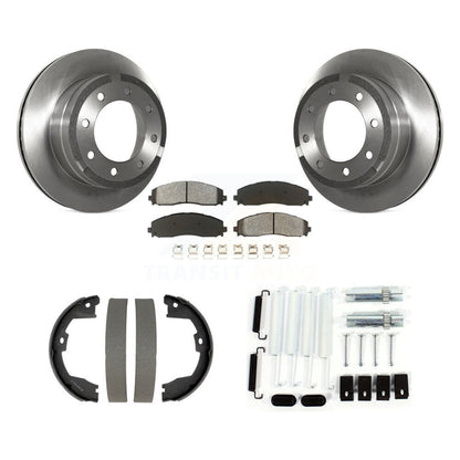 Disc Rotors and Semi-Metallic Brake Pads Kit-K8S-105181