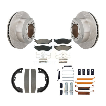 Disc Rotors and Semi-Metallic Brake Pads Kit-K8S-105182