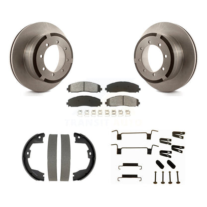 Disc Rotors and Semi-Metallic Brake Pads Kit-K8S-105185