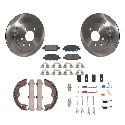 Disc Rotors and Semi-Metallic Brake Pads Kit-K8S-105188