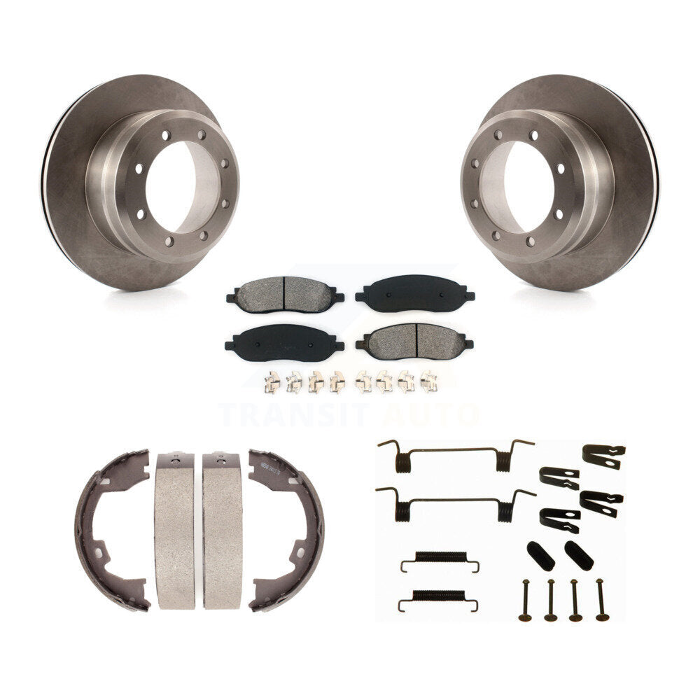 Disc Rotors and Semi-Metallic Brake Pads Kit-K8S-105192
