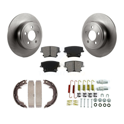 Disc Rotors and Semi-Metallic Brake Pads Kit-K8S-105196