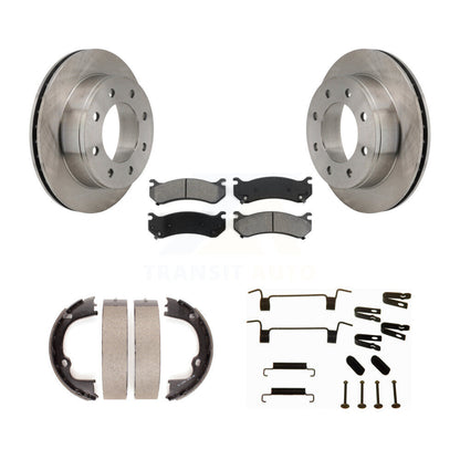 Disc Rotors and Semi-Metallic Brake Pads Kit-K8S-105197
