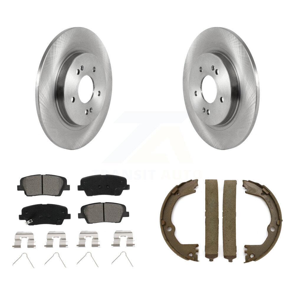 Disc Rotors and Semi-Metallic Brake Pads Kit-K8S-105198