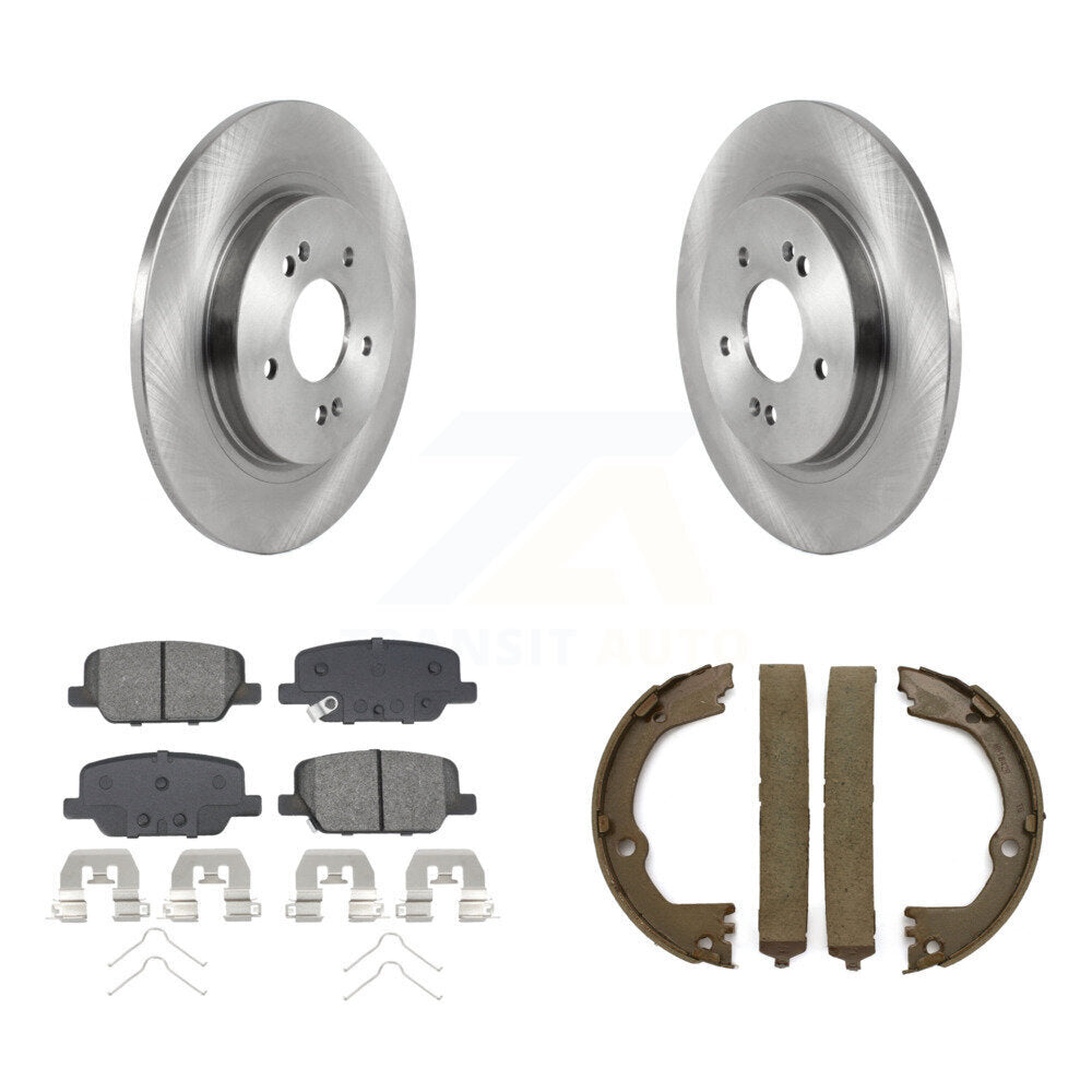 Disc Rotors and Semi-Metallic Brake Pads Kit-K8S-105199