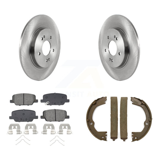 Disc Rotors and Semi-Metallic Brake Pads Kit-K8S-105199