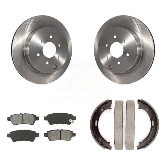 Disc Rotors and Semi-Metallic Brake Pads Kit-K8S-105204