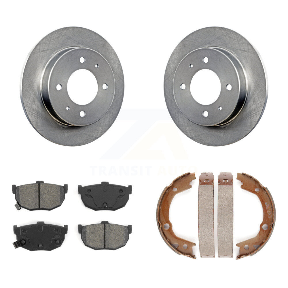 Disc Rotors and Semi-Metallic Brake Pads Kit-K8S-105206