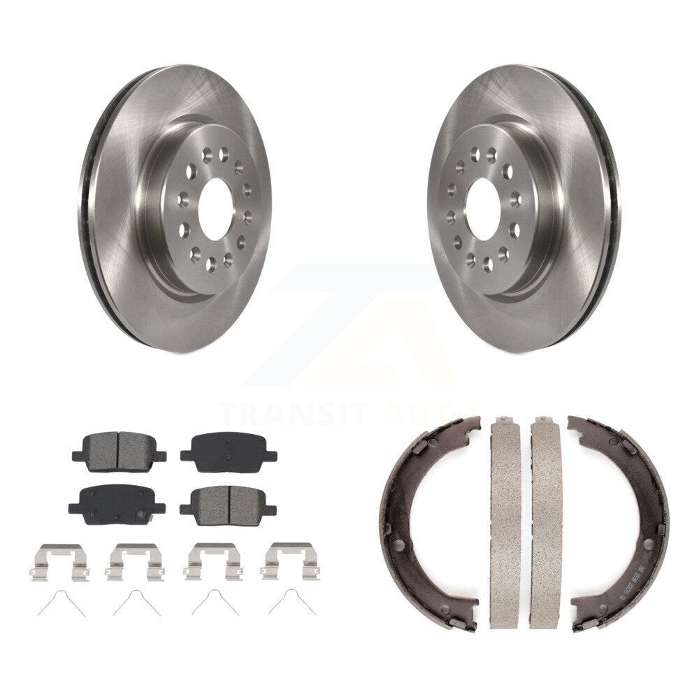 Disc Rotors and Semi-Metallic Brake Pads Kit-K8S-105208