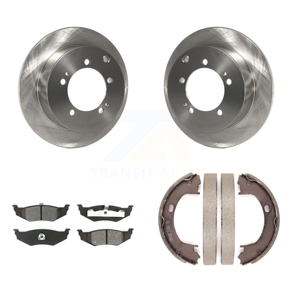 Disc Rotors and Semi-Metallic Brake Pads Kit-K8S-105209