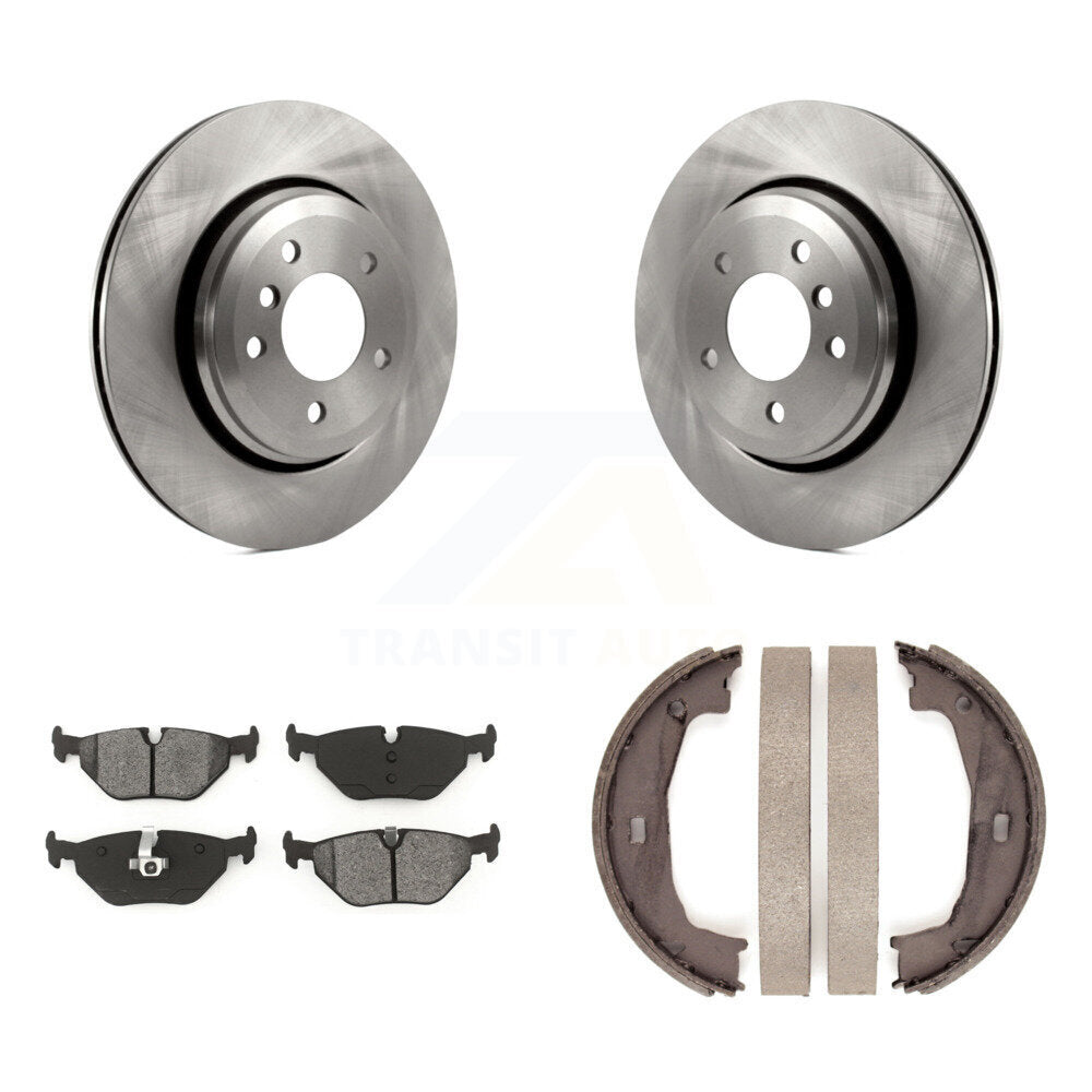 Disc Rotors and Semi-Metallic Brake Pads Kit-K8S-105211