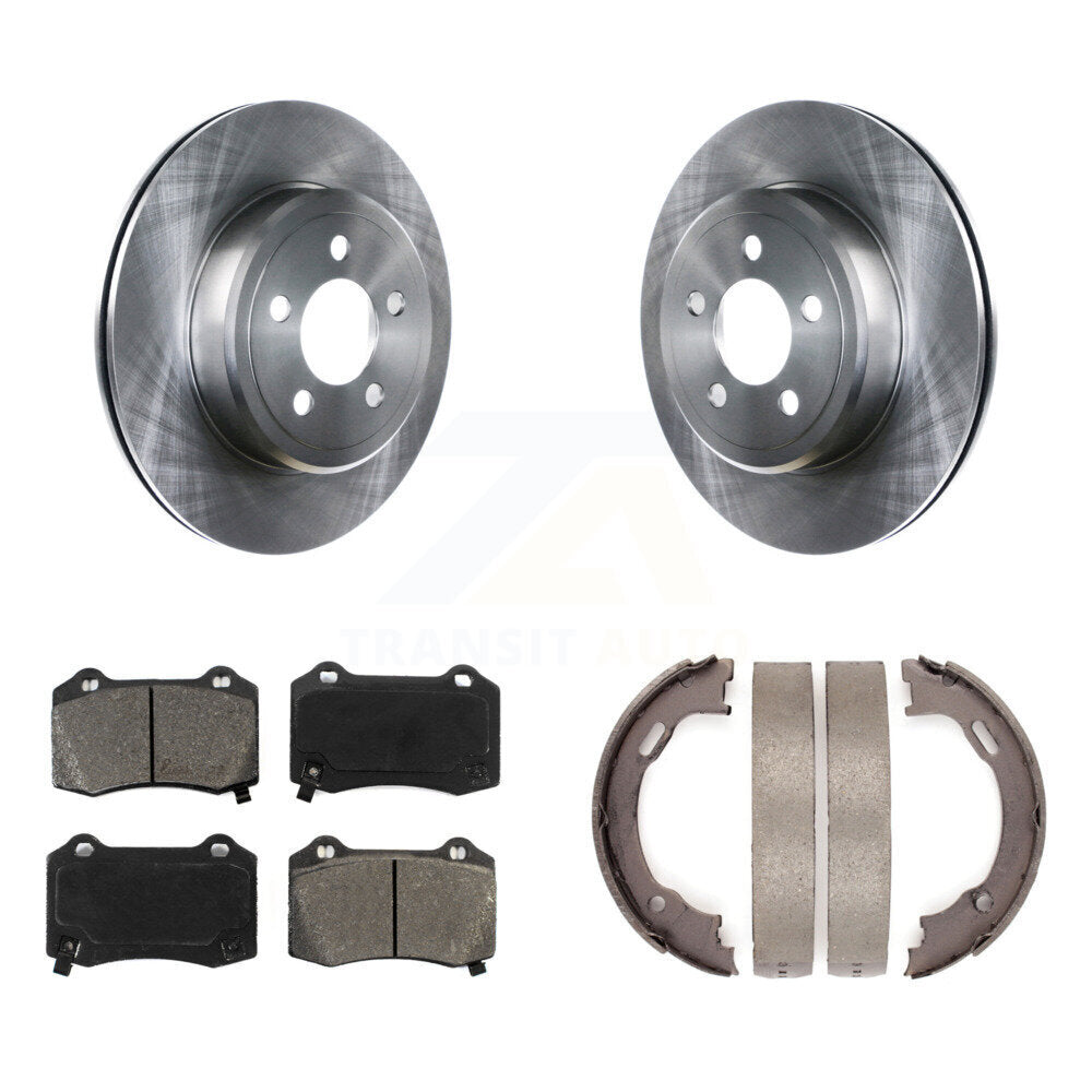 Disc Rotors and Semi-Metallic Brake Pads Kit-K8S-105212 Kit.bestparts.ca