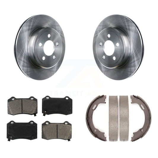 Disc Rotors and Semi-Metallic Brake Pads Kit-K8S-105212