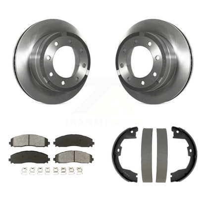 Disc Rotors and Semi-Metallic Brake Pads Kit-K8S-105215
