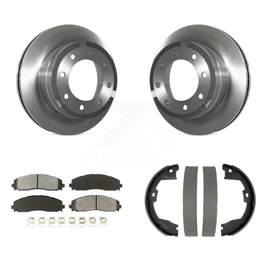 Disc Rotors and Semi-Metallic Brake Pads Kit-K8S-105215