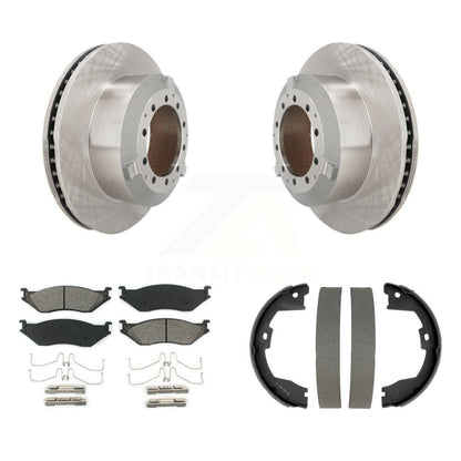 Disc Rotors and Semi-Metallic Brake Pads Kit-K8S-105216