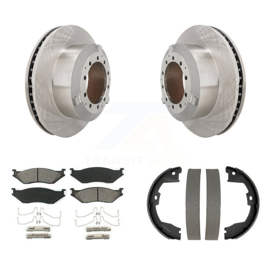 Disc Rotors and Semi-Metallic Brake Pads Kit-K8S-105216
