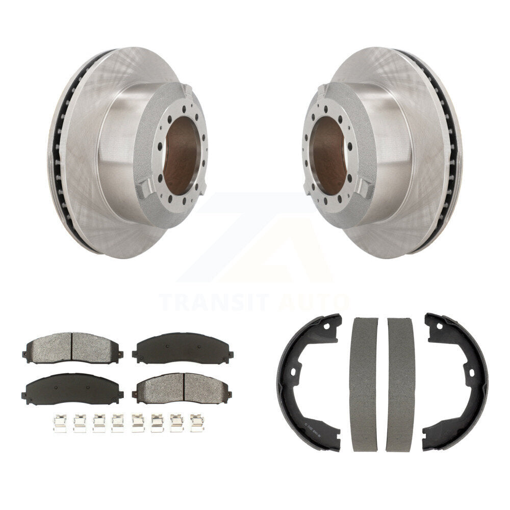 Disc Rotors and Semi-Metallic Brake Pads Kit-K8S-105217
